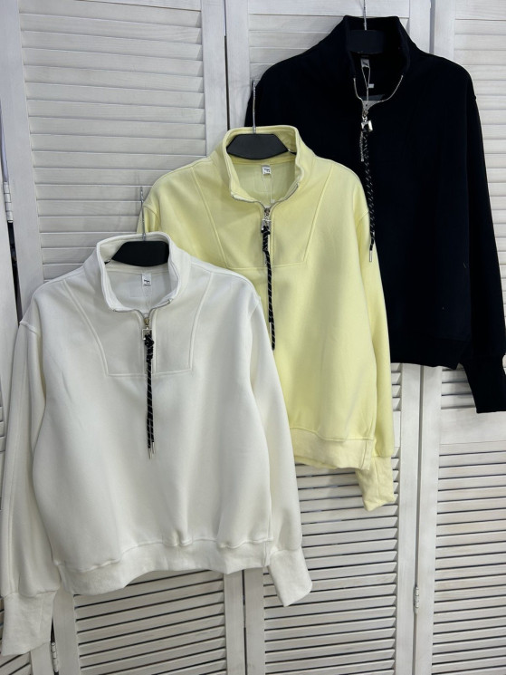 Кофта жіноча "819" двохнитка (р: one size) 3 кольори, в упаковці 5 шт. №387904 - Mercury SE927