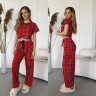 Костюм домашній жіночий, котон-спандекс м.7196 (р: S, M, L, XL) №809769 - 
