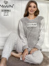 Піжама жіноча "3319" махра, фліс (р: S,М,L,XL) 2 кольори, в упаковці 4 шт. №377104 - DisneyOpt SE893
