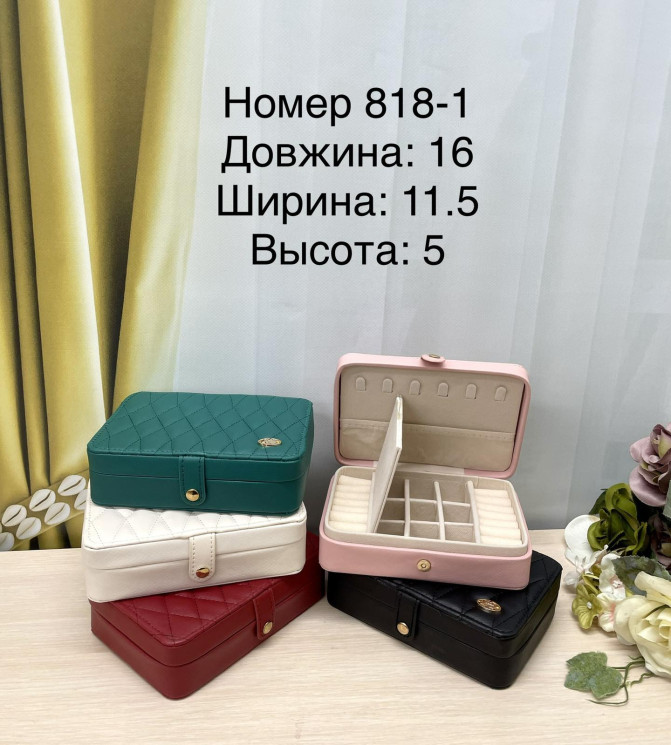 Скринька для прикрас "818-1" (р. 16*11.5*5см) №358100 - Tessa272