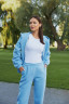 Костюм жіночий, тринитка на флісі, м. 139 (р: S, M, L, XL) №705420 - Umon GOL1454 м. 139