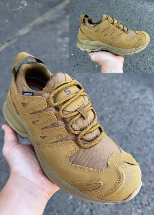 Кроссівки Salomon койот Water proof (Розмір: 40-45) №163886 - 