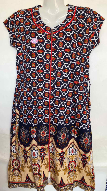 Халат жіночий "595/9015" (р: 2XL,3XL,4XL,5XL,6XL) в упаковці 5 шт. №371343 - Romex HR1980