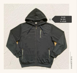 Кофта спортивна (Розмір: M-4XL) "PL06" чоловіча мікс кольори в упаковці 6 штук №818538