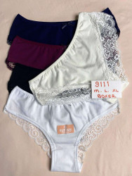 Труси жіночі "9111" (р: M,L,XL) в упаковці 10 шт. різного кольору №372580