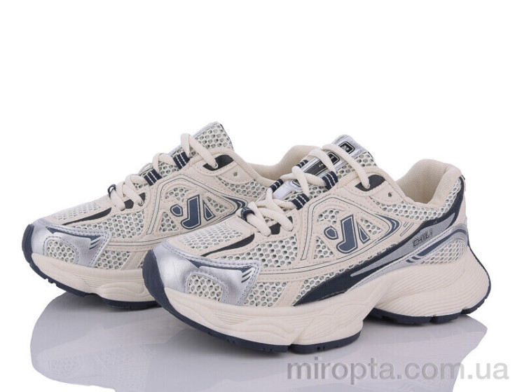 Кросівки 136-26 silver р: 36-41, в упаковці: 8 пар, купити тільки гуртом - 916037
