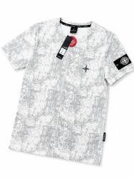 Футболка чоловіча "Stone Island" комбінований (р: S-2XL) в упаковці 5 шт. №386874