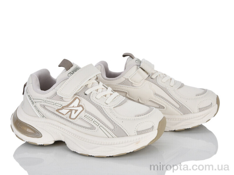 Кросівки ABY1563P-1 beige р: 32-37, в упаковці: 6 пар, купити тільки гуртом - 1200063
