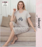 Піжама жіноча "2500" бавовна (р: М,L,XL) 2 кольори, в упаковці 3 шт. №364920 - DisneyOpt SE893