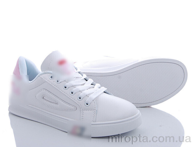 Кросівки F90L white-pink р: 35-40, в упаковці: 8 пар, купити тільки гуртом - 265643