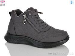 Черевики YK4128 grey р: 36-41, в упаковці: 8 пар, купити тільки гуртом