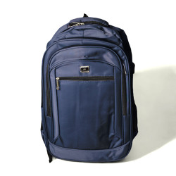 Місткий міський рюкзак з USB #24-237-s (р. 54х35х20 см), колір: синій №530255
