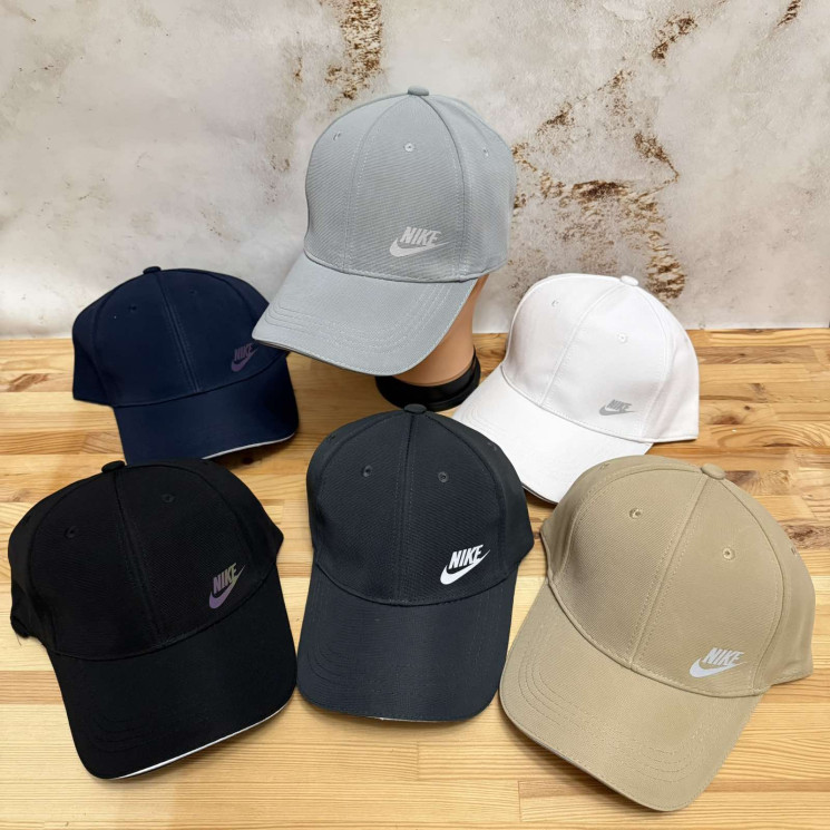 Кепка чоловіча "Nike" котон (р: 56-59) мікс кольорів, в упаковці 5 шт. №381786 - Koroleva 470