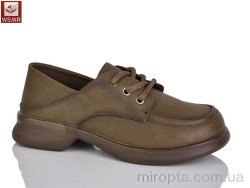 Туфлі A9702 d.brown р: 36-41, в упаковці: 8 пар, купити тільки гуртом