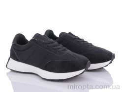 Кросівки 182-26 black р: 36-41, в упаковці: 8 пар, купити тільки гуртом