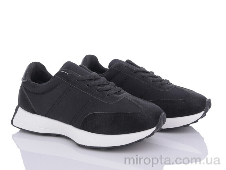 Кросівки 182-26 black р: 36-41, в упаковці: 8 пар, купити тільки гуртом - 916044