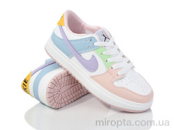 Кросівки HD19(184-5) white-pink р: 36-41, в упаковці: 8 пар, купити тільки гуртом