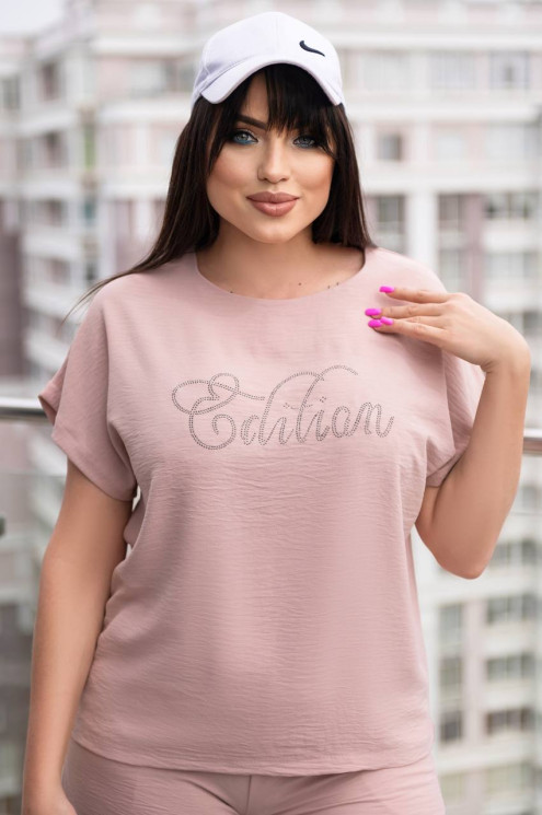 Костюм жіночий "Edition", американський креп м.705 (р: 46-48, 50-52, 54-56) №810559 - 
