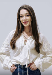 Вишиванка жіноча, льон (розміри: S,M,L ), в упаковці 3 штуки №345516