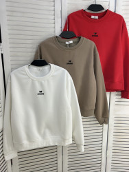Світшот жіночий "2325" двохнитка (р: one size) 3 кольори, в упаковці 5 шт. №387906