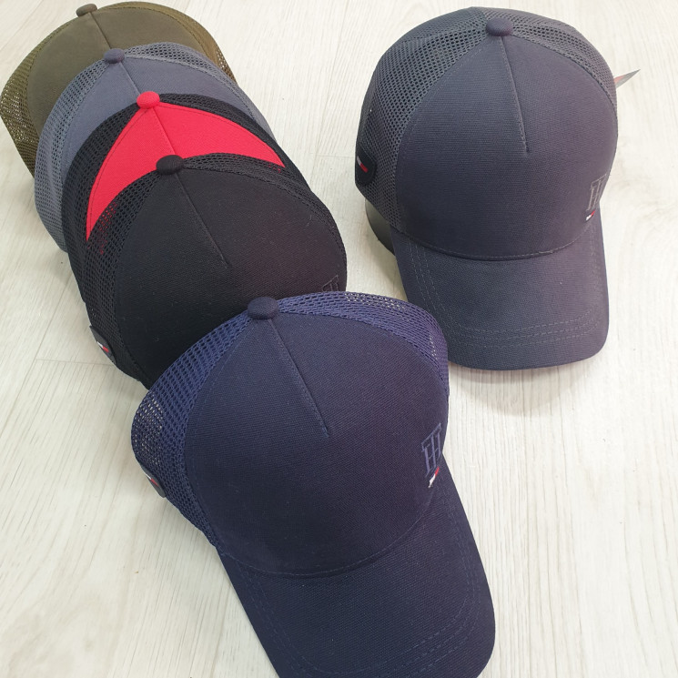 Бейсболка чоловіча "Tommy Hilfiger" (р: 56-61) мікс кольорів, в упаковці 5 шт. №367981 - Ventil SE 939