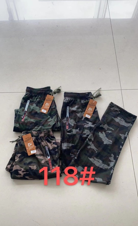 Спортивні штани чоловічі, трикотаж, м.118 (Розмір: XL-5XL ), 3 кольори, в упаковці 5 штук №332423 - Hang SE641