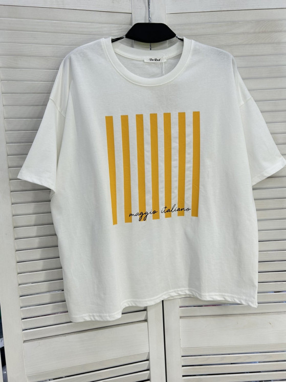 Футболка жіноча "2037" котон (р: one size) в упаковці 5 шт. №385901 - Mercury SE927