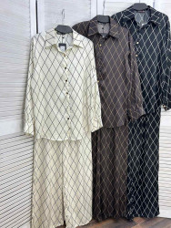 Костюм жіночий, атлас (р: one size) 3 кольори, в упаковці 5 шт. №386075