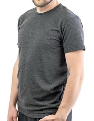 Футболка чоловіча #AL30 на літо (р. 2XL-6XL), в упаковці 5 шт. сірого кольору №531589