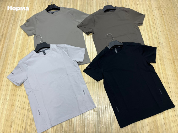 Футболка чоловіча (р: М,L,XL,2XL,3XL) 4 кольори, в упаковці 5 шт. №381728 - Turkey SE897