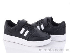 Кросівки 182-9 black р: 36-40, в упаковці: 8 пар, купити тільки гуртом