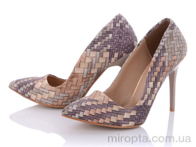 Туфлі 275 беж. р: 36-40, в упаковці: 8 пар, купити тільки гуртом - 648278
