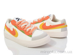 Кросівки HD41(149-45) white-orange р: 36-40, в упаковці: 8 пар, купити тільки гуртом