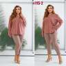 Блузка жіноча "115" софт (р: 50,52,54,56,58) 6 кольорів, в упаковці 5 шт. №387503 - BATBeck SER3778