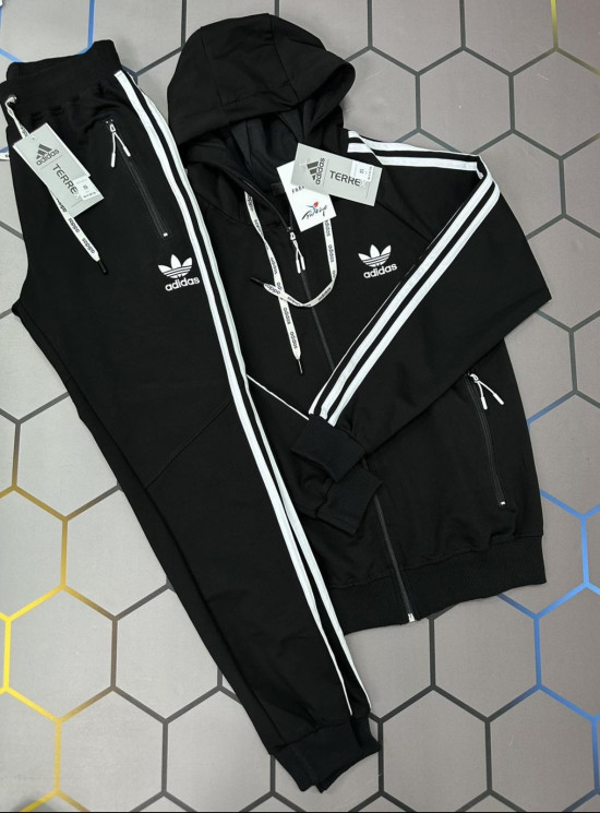 Спортивний костюм чоловічий Adidas "4765" (р: S-2XL) в упаковці 5 шт. №373914 - AlexClothes SER2276