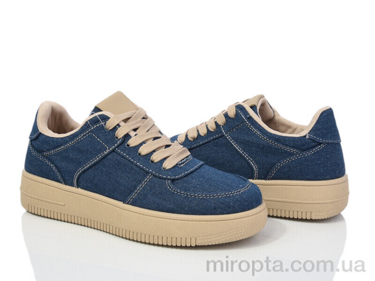 Кросівки 20-1035-2 d.blue р: 36-41, в упаковці: 8 пар, купити тільки гуртом - 980400