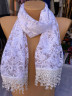 Шарф жіночий, гіпюр (р: 55*150см) 8 кольорів, придбати в роздріб №381407 - Kristal BG1224