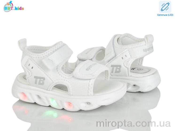 Сандалі L609-2-2 LED р: 26-31, в упаковці: 8 пар, купити тільки гуртом - 1059727