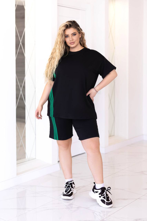 Костюм жіночий, двонитка люкс м.1315 (р: 50-52, 54-56, 58-60) №809673 - 