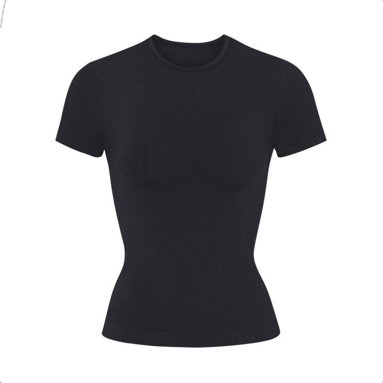 Футболка жіноча скімс, щільний мікродайвінг «elastic» м. 1625 (р: 42-46) №818651 - 