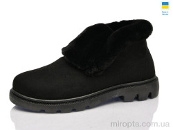 Черевики 205-1 black р: 37-41, в упаковці: 8 пар, купити тільки гуртом