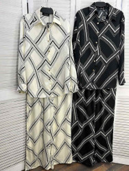 Костюм жіночий, атлас (р: one size) 2 кольори, в упаковці 5 шт. №386076