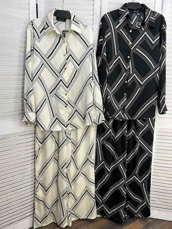 Костюм жіночий, атлас (р: one size) 2 кольори, в упаковці 5 шт. №386076 - Mercury SE927