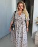 Сукня жіноча на запах, софт віскоза м. 966 (р: 50-52, 54-56, 58-60) №828405 - 