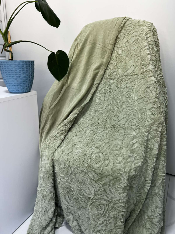 Покривало-плед, мікрофібра (р: 220*240см) 3 кольори №380131 - Textil HR1970