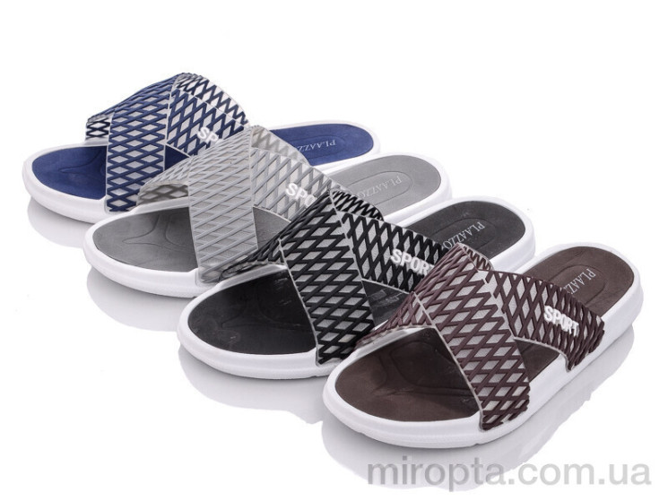 Шльопанці 3060-5 mix р: 40-45, в упаковці: 24 пар, купити тільки гуртом - 760104