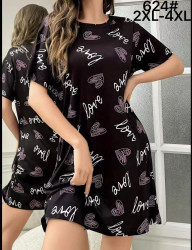 Туніка жіноча, бамбук, м.624 (р. 2XL-4XL), в упаковці 6 штук №345935