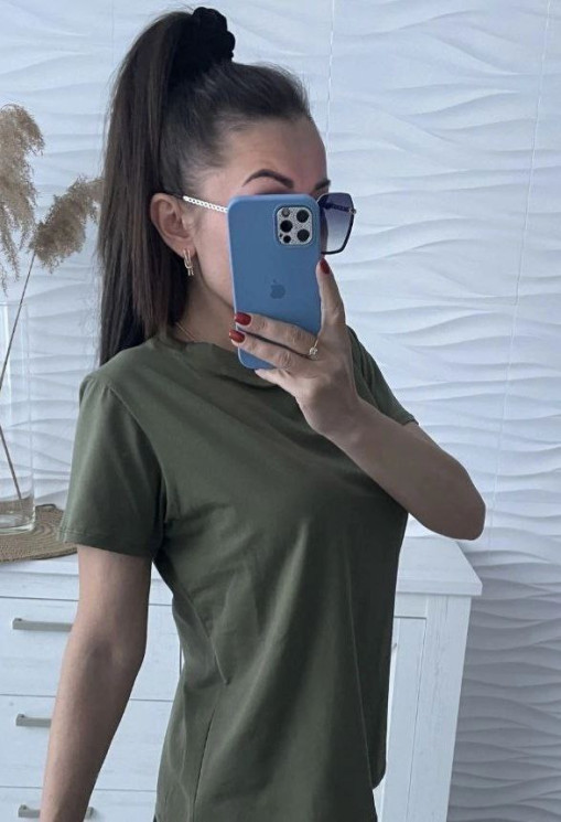 Футболка жіноча 2437, кулір Туреччина, (р. 42-46, 48-50 ) №310607 - 