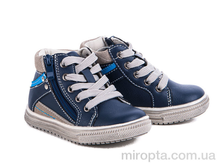 Черевики M168-1 navy р: 21-26, в упаковці: 8 пар, купити тільки гуртом - 30791