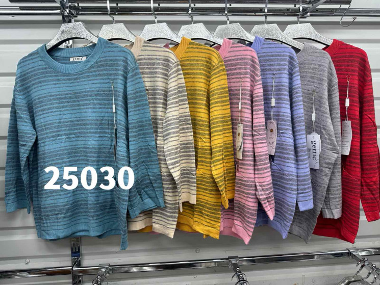 Кофта жіноча "25030" (р: 50) мікс кольорів, в упаковці 5 шт. №374703 - Natasha SE669